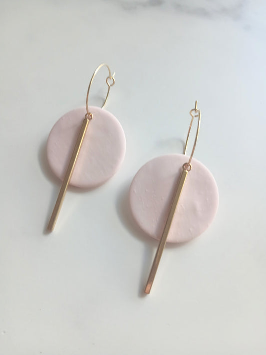 Statement Clay Earrings